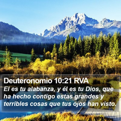 Deuteronomio 10:21 RVA Bible Verse Image
