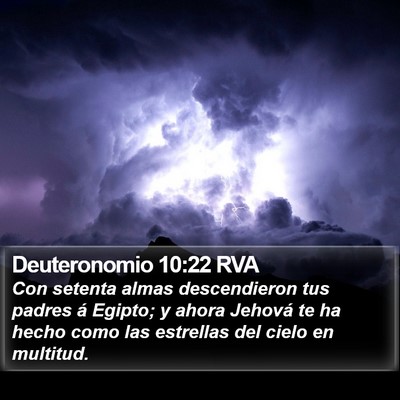 Deuteronomio 10:22 RVA Bible Verse Image