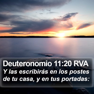 Deuteronomio 11:20 RVA Bible Verse Image