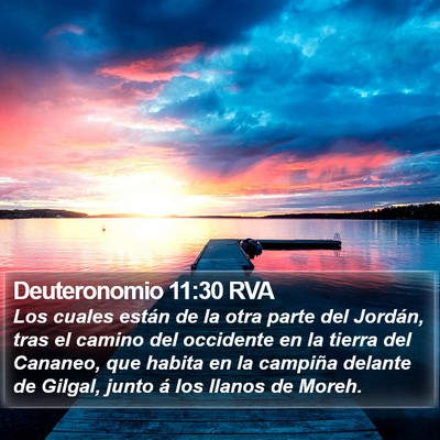 Deuteronomio 11:30 RVA Bible Verse Image
