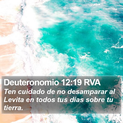 Deuteronomio 12:19 RVA Bible Verse Image