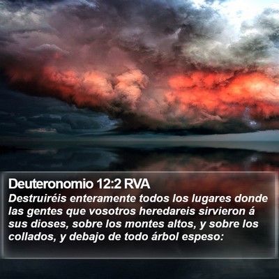 Deuteronomio 12:2 RVA Bible Verse Image