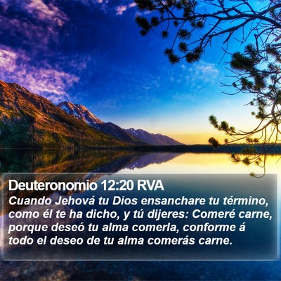 Deuteronomio 12:20 RVA Bible Verse Image