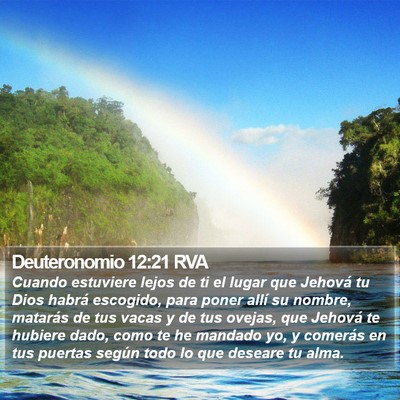 Deuteronomio 12:21 RVA Bible Verse Image