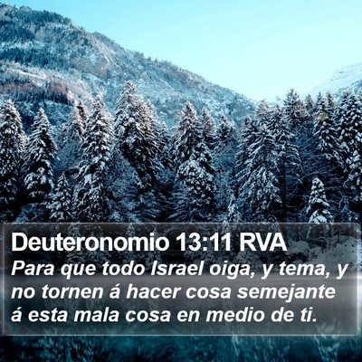 Deuteronomio 13:11 RVA Bible Verse Image