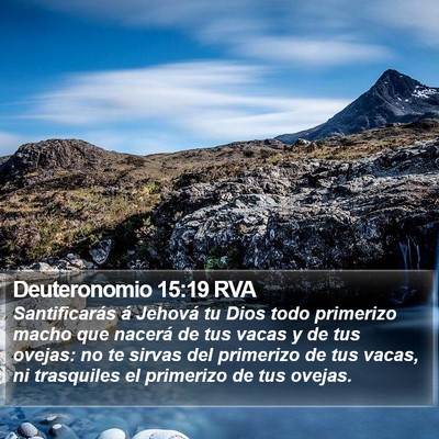 Deuteronomio 15:19 RVA Bible Verse Image