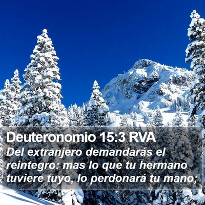 Deuteronomio 15:3 RVA Bible Verse Image