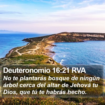 Deuteronomio 16:21 RVA Bible Verse Image