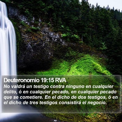 Deuteronomio 19:15 RVA Bible Verse Image