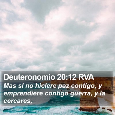 Deuteronomio 20:12 RVA Bible Verse Image
