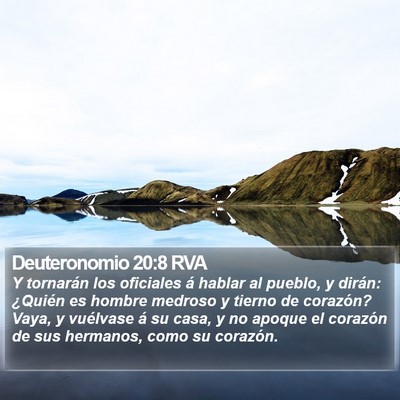 Deuteronomio 20:8 RVA Bible Verse Image