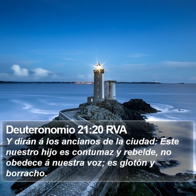 Deuteronomio 21:20 RVA Bible Verse Image