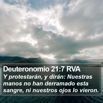 Deuteronomio 21:7 RVA Bible Verse Image