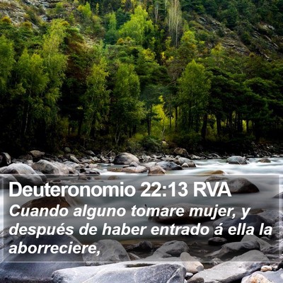 Deuteronomio 22:13 RVA Bible Verse Image