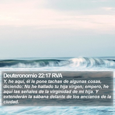 Deuteronomio 22:17 RVA Bible Verse Image