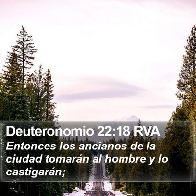 Deuteronomio 22:18 RVA Bible Verse Image