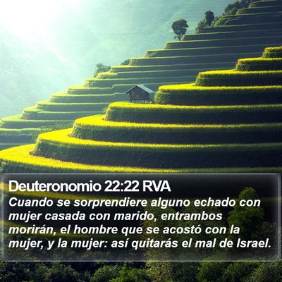 Deuteronomio 22:22 RVA Bible Verse Image