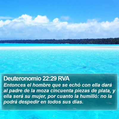 Deuteronomio 22:29 RVA Bible Verse Image