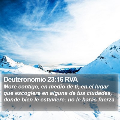 Deuteronomio 23:16 RVA Bible Verse Image