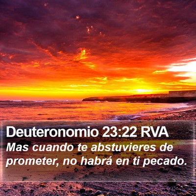 Deuteronomio 23:22 RVA Bible Verse Image