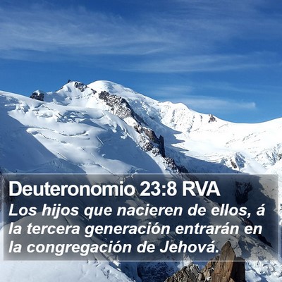Deuteronomio 23:8 RVA Bible Verse Image