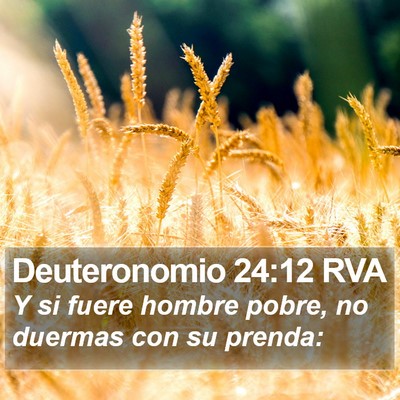 Deuteronomio 24:12 RVA Bible Verse Image