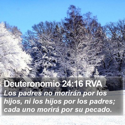 Deuteronomio 24:16 RVA Bible Verse Image