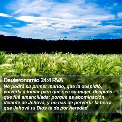 Deuteronomio 24:4 RVA Bible Verse Image