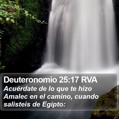 Deuteronomio 25:17 RVA Bible Verse Image