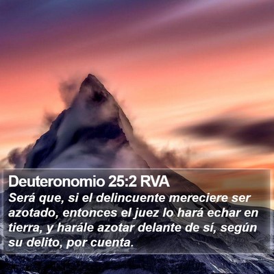 Deuteronomio 25:2 RVA Bible Verse Image