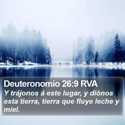 Deuteronomio 26:9 RVA Bible Verse Image