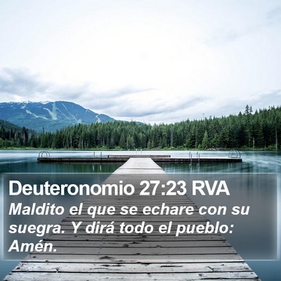 Deuteronomio 27:23 RVA Bible Verse Image