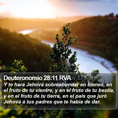 Deuteronomio 28:11 RVA Bible Verse Image