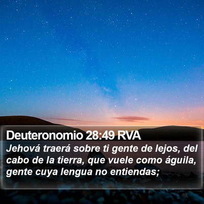 Deuteronomio 28:49 RVA Bible Verse Image