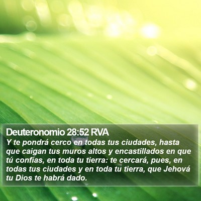 Deuteronomio 28:52 RVA Bible Verse Image