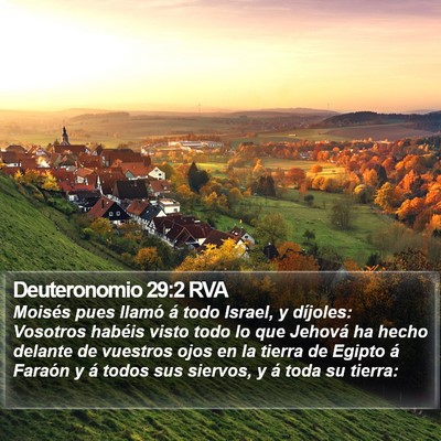 Deuteronomio 29:2 RVA Bible Verse Image