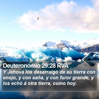 Deuteronomio 29:28 RVA Bible Verse Image
