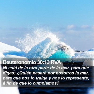Deuteronomio 30:13 RVA Bible Verse Image