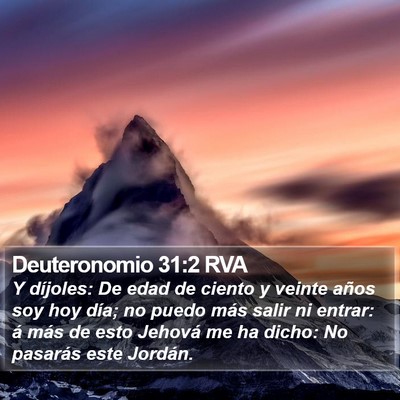 Deuteronomio 31:2 RVA Bible Verse Image