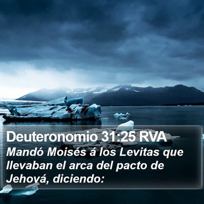 Deuteronomio 31:25 RVA Bible Verse Image