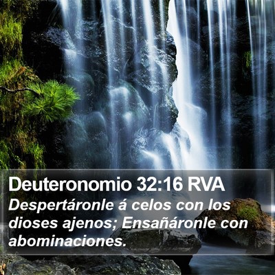 Deuteronomio 32:16 RVA Bible Verse Image