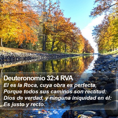 Deuteronomio 32:4 RVA Bible Verse Image