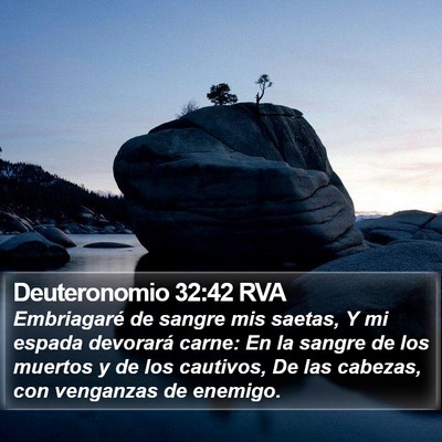 Deuteronomio 32:42 RVA Bible Verse Image