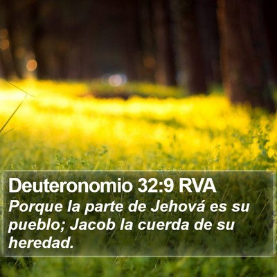 Deuteronomio 32:9 RVA Bible Verse Image