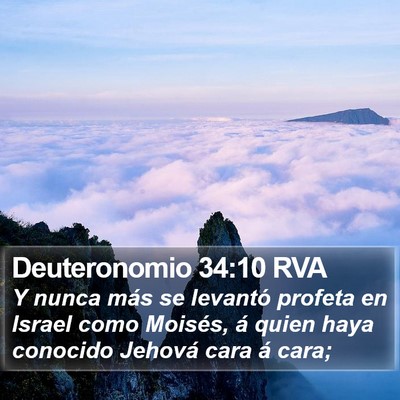 Deuteronomio 34:10 RVA Bible Verse Image