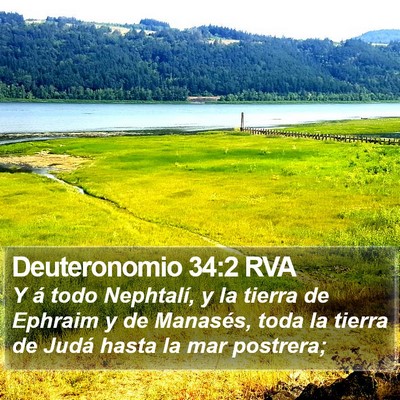 Deuteronomio 34:2 RVA Bible Verse Image