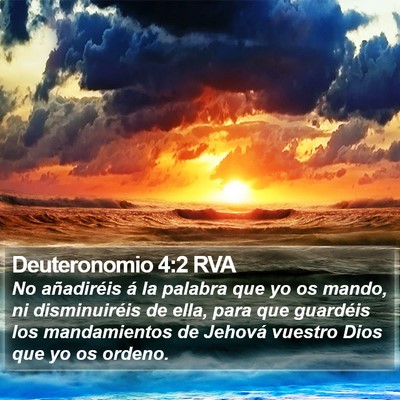 Deuteronomio 4:2 RVA Bible Verse Image