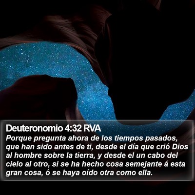 Deuteronomio 4:32 RVA Bible Verse Image