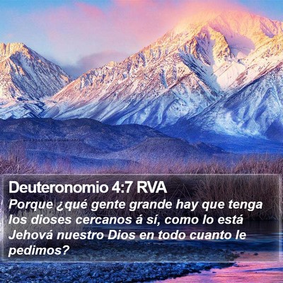 Deuteronomio 4:7 RVA Bible Verse Image