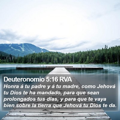 Deuteronomio 5:16 RVA Bible Verse Image